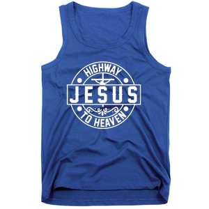 Highway To Heaven Love Jesus Christian Christmas Cool Gift Tank Top