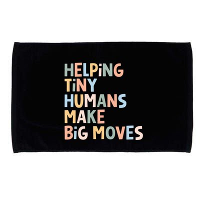 Helping Tiny Humans Make Big Moves Microfiber Hand Towel