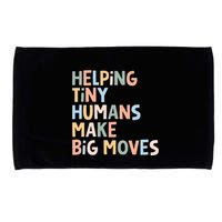 Helping Tiny Humans Make Big Moves Microfiber Hand Towel
