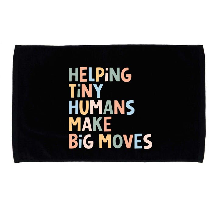 Helping Tiny Humans Make Big Moves Microfiber Hand Towel