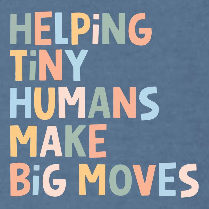 Helping Tiny Humans Make Big Moves Garment-Dyed Sweatshirt