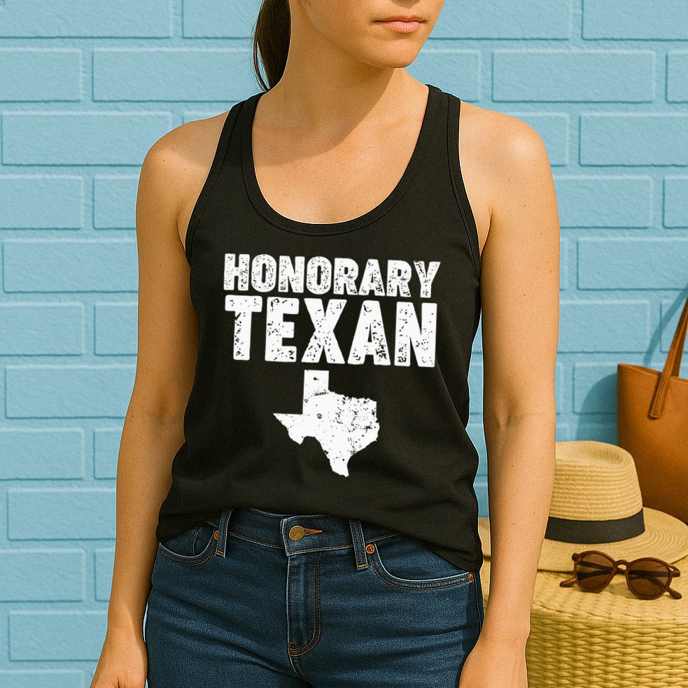 Honorary Texan Womens Tank Top