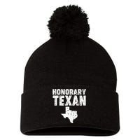 Honorary Texan Pom Pom 12in Knit Beanie