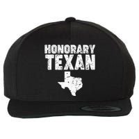 Honorary Texan Wool Snapback Cap