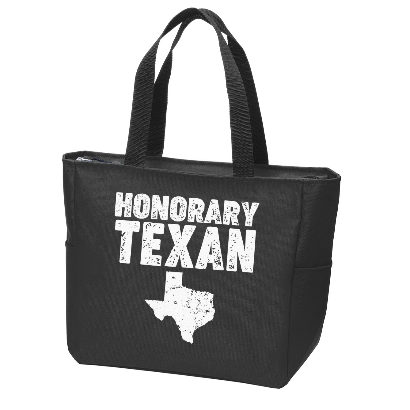 Honorary Texan Zip Tote Bag