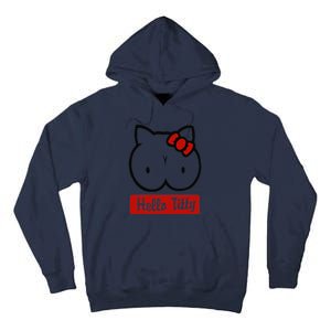 Hello Titty Tall Hoodie