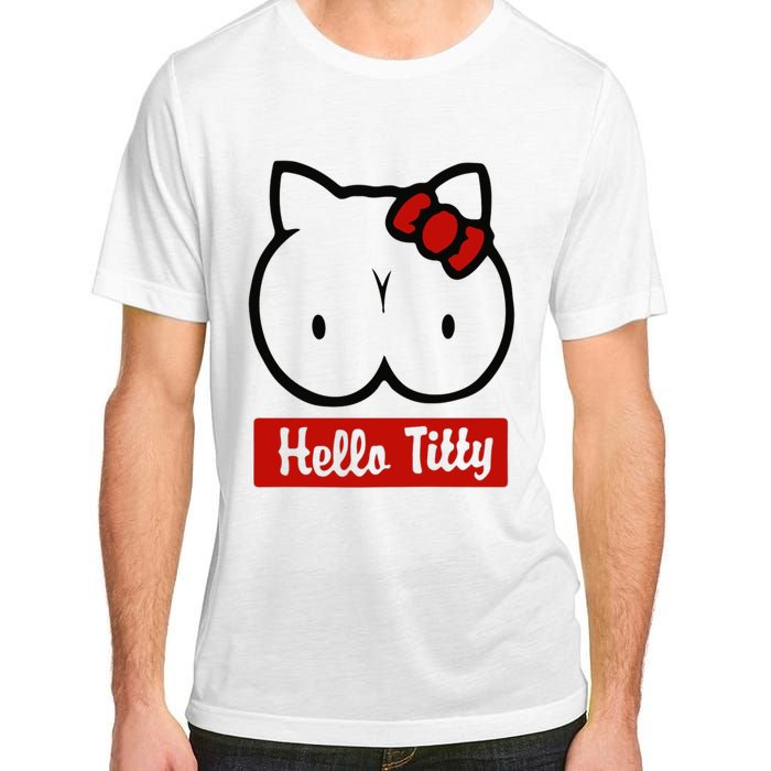 Hello Titty Adult ChromaSoft Performance T-Shirt