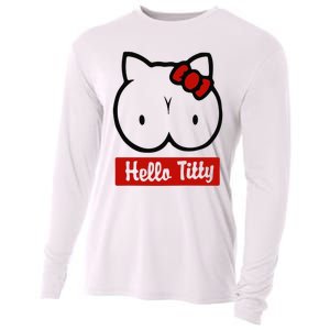 Hello Titty Cooling Performance Long Sleeve Crew