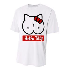 Hello Titty Performance Sprint T-Shirt