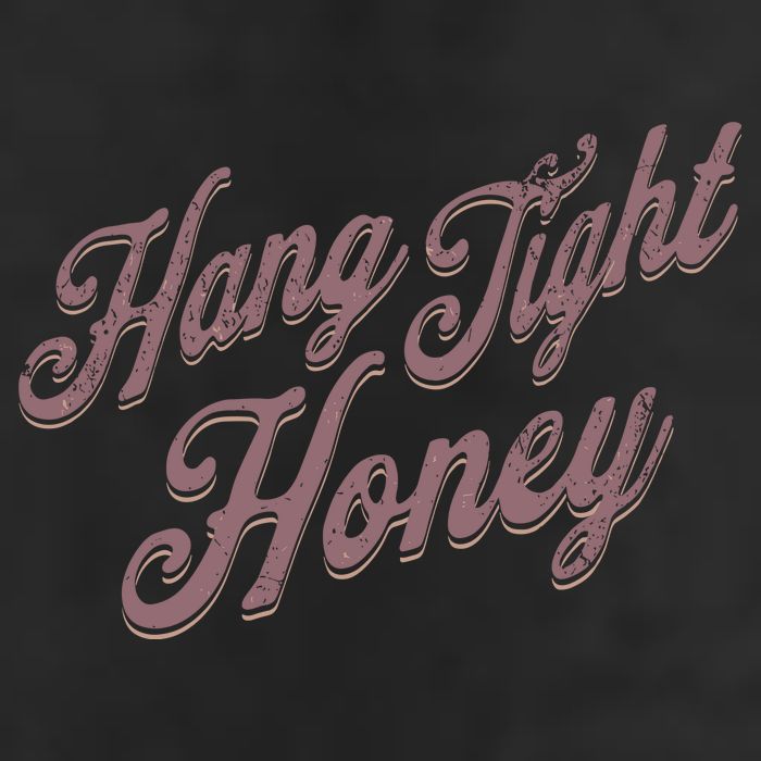 Hang Tight Honey Country Music Adult Drive Performance Visor