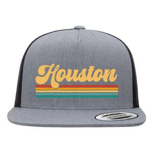 Houston Texas Flat Bill Trucker Hat