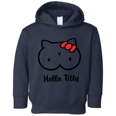 Hello Titty Toddler Hoodie