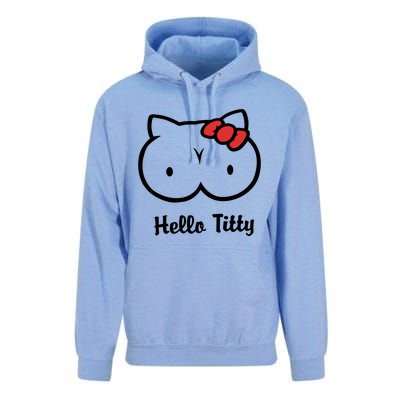 Hello Titty Unisex Surf Hoodie