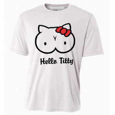 Hello Titty Cooling Performance Crew T-Shirt