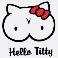 Hello Titty Full-Length Apron With Pockets