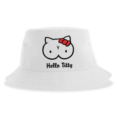 Hello Titty Sustainable Bucket Hat