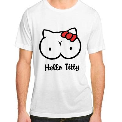 Hello Titty Adult ChromaSoft Performance T-Shirt