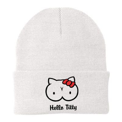 Hello Titty Knit Cap Winter Beanie