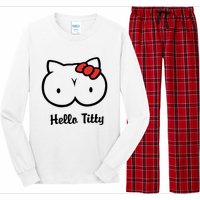 Hello Titty Long Sleeve Pajama Set