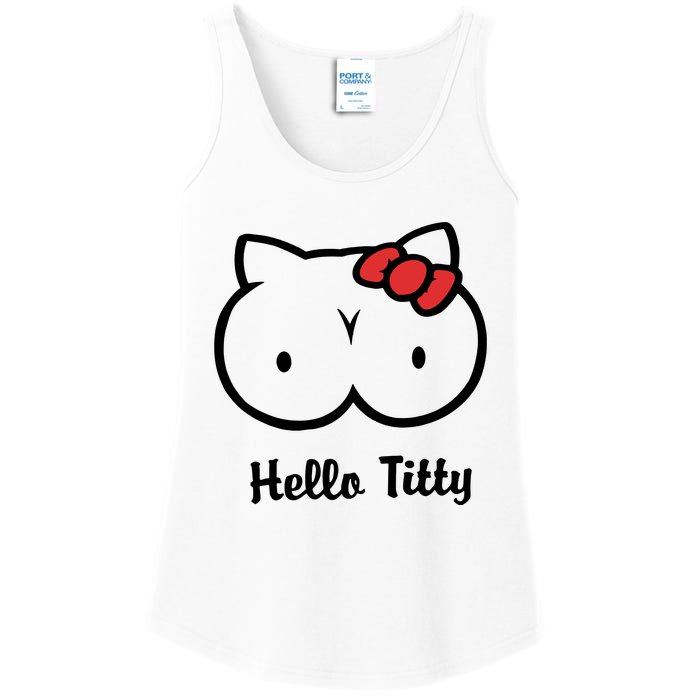 Hello Titty Ladies Essential Tank