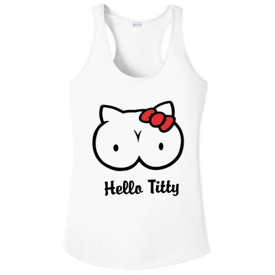 Hello Titty Ladies PosiCharge Competitor Racerback Tank