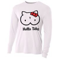 Hello Titty Cooling Performance Long Sleeve Crew