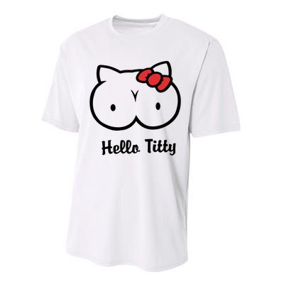 Hello Titty Performance Sprint T-Shirt