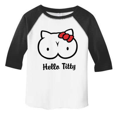 Hello Titty Toddler Fine Jersey T-Shirt