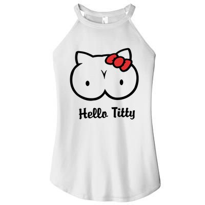 Hello Titty Women's Perfect Tri Rocker Tank