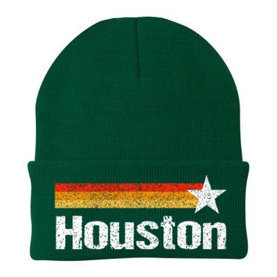 Houston Texas Houston Strong Stripes Usa Texas Knit Cap Winter Beanie