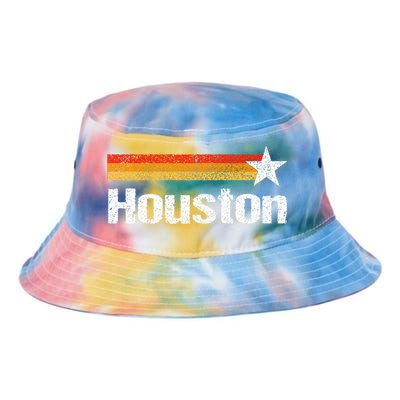 Houston Texas Houston Strong Stripes Usa Texas Tie Dye Newport Bucket Hat