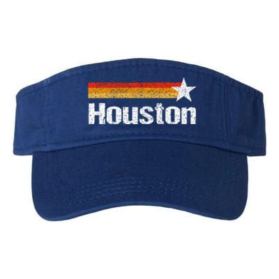 Houston Texas Houston Strong Stripes Usa Texas Valucap Bio-Washed Visor