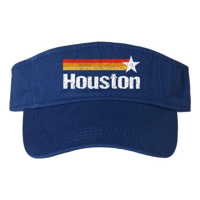 Houston Texas Houston Strong Stripes Usa Texas Valucap Bio-Washed Visor