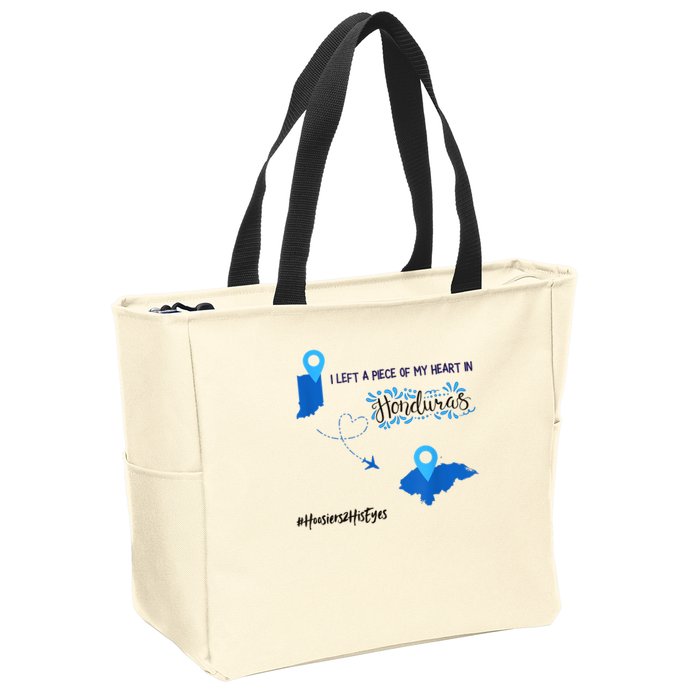 Hoos.iers To Honduras Zip Tote Bag