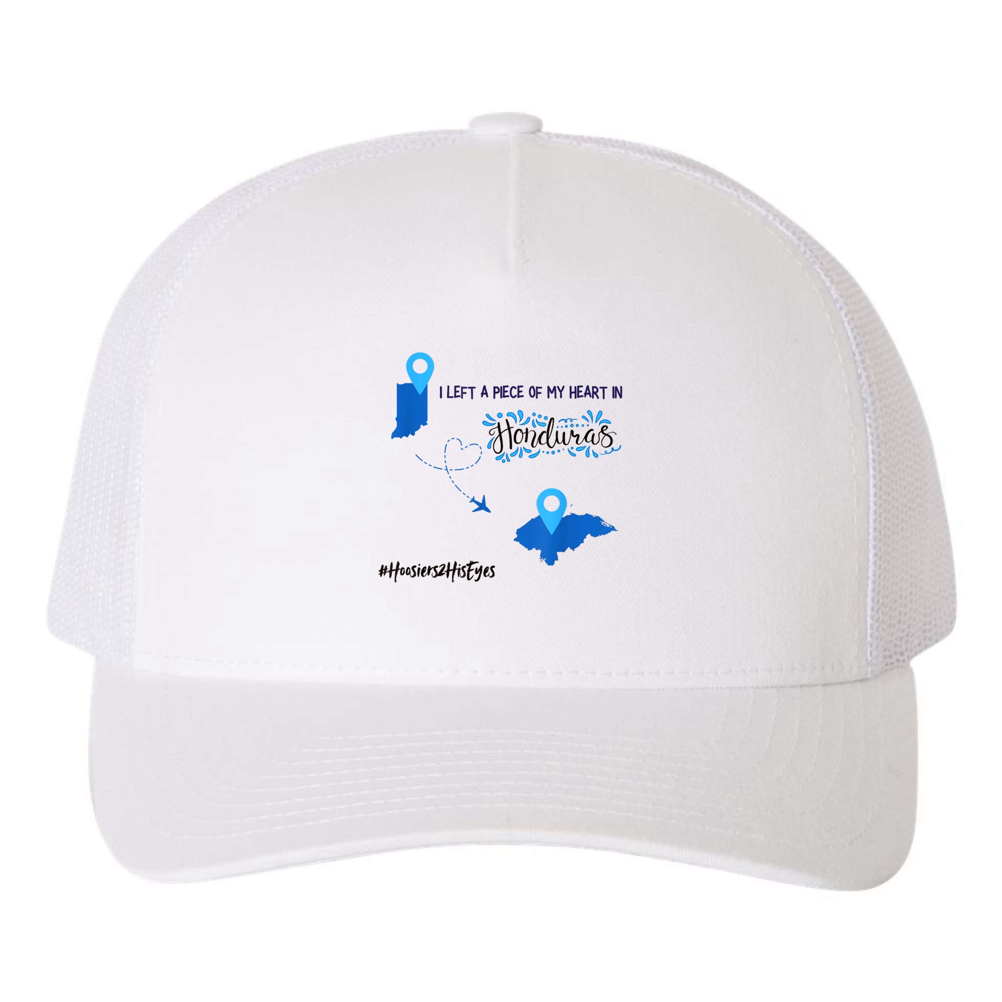 Hoos.iers To Honduras Yupoong Adult 5-Panel Trucker Hat