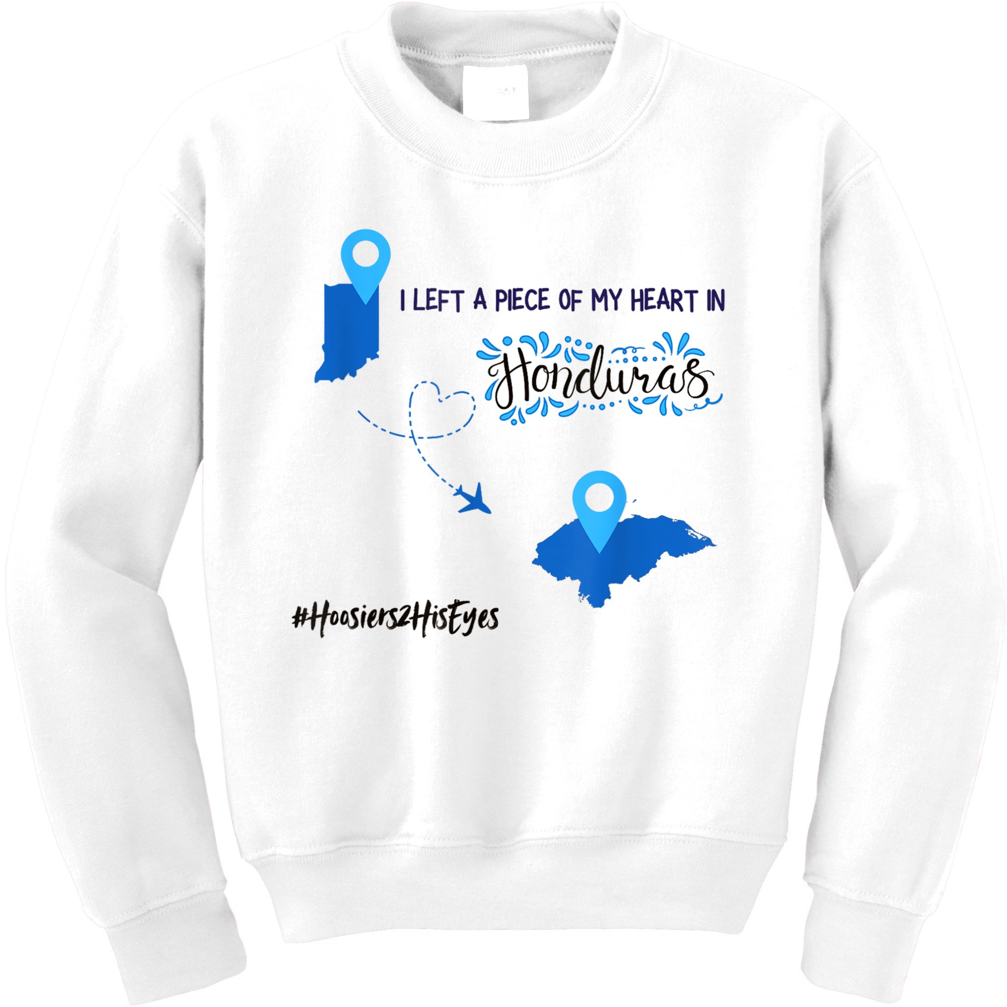 Hoos.iers To Honduras Kids Sweatshirt