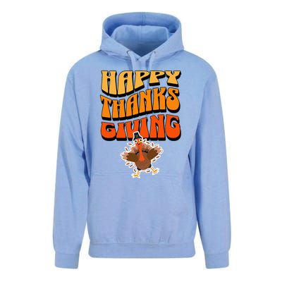 Happy Thanksgiving Holiday Unisex Surf Hoodie