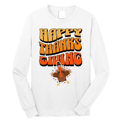 Happy Thanksgiving Holiday Long Sleeve Shirt