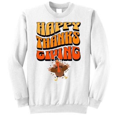 Happy Thanksgiving Holiday Sweatshirt