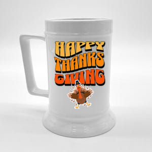 Happy Thanksgiving Holiday Beer Stein