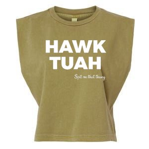 Hawk Tuah Garment-Dyed Women's Muscle Tee