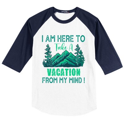 Holiday Thoughts Holiday Spirit Holiday Mountain Vacation Meaningful Gift Baseball Sleeve Shirt