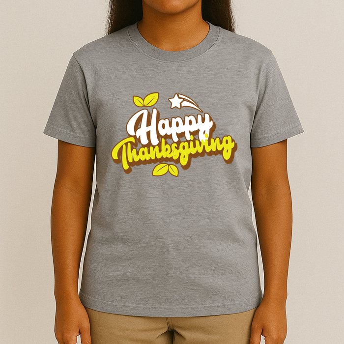 Happy Thanksgiving Holiday Cute T-Shirt