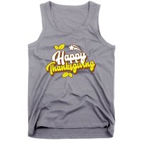 Happy Thanksgiving Holiday Cute Tank Top