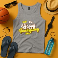 Happy Thanksgiving Holiday Cute Tank Top