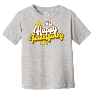 Happy Thanksgiving Holiday Cute Toddler T-Shirt