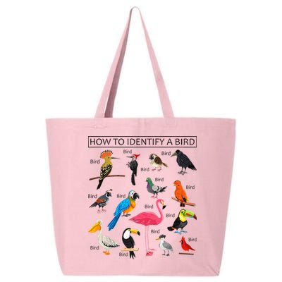 How To Identify A Bird Birds Lover Nature Birdwatcher 25L Jumbo Tote