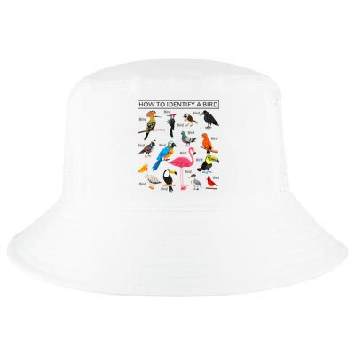 How To Identify A Bird Birds Lover Nature Birdwatcher Cool Comfort Performance Bucket Hat