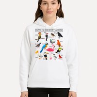 How To Identify A Bird Birds Lover Nature Birdwatcher Hoodie