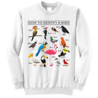 How To Identify A Bird Birds Lover Nature Birdwatcher Sweatshirt